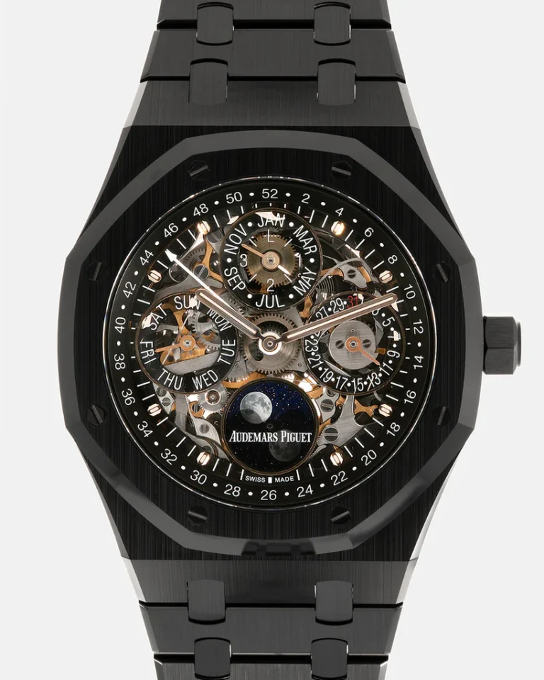 Audemars Piguet Royal Oak Perpetual Calendar Openworked In Ceramic