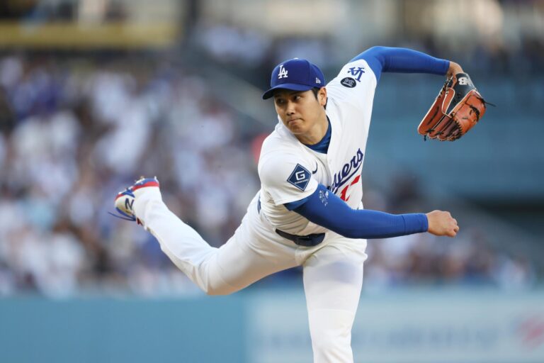 Shohei Ohtani Makes Pitching Debut for Dodgers, Hits and Pitches in Same Game for First Time Since 2023
