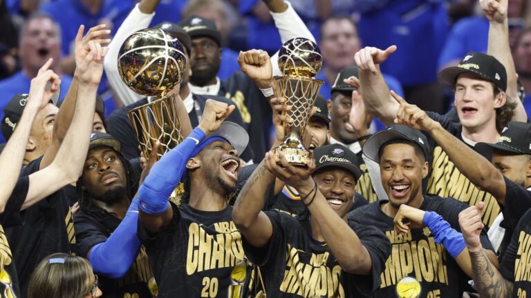 Thunder win 2025 NBA Finals with Game 7 win over Pacers