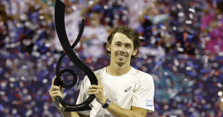 Alex de Minaur Saves Three Match Points to Win DC Open Title