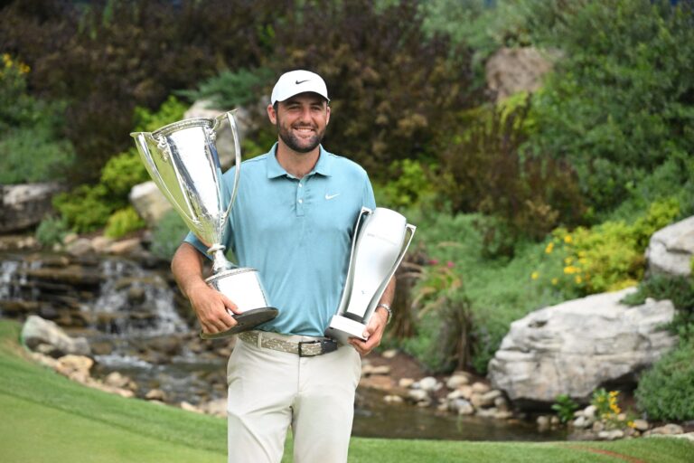 Scottie Scheffler Overcomes Four-Shot Deficit to Win BMW Championship