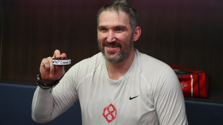 Alex Ovechkin Becomes First NHL Player to Reach 900 Career Goals