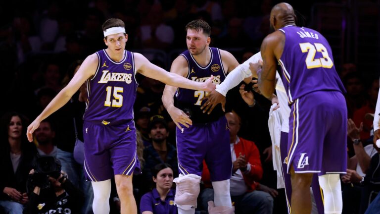 Luka and LeBron Lead Lakers Past Clippers 135–118 for Fifth Straight Win, Clinch NBA Cup Group