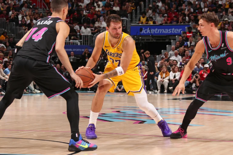 Luka Dončić drops Lakers career-high 60 points in superhero performance against the Heat